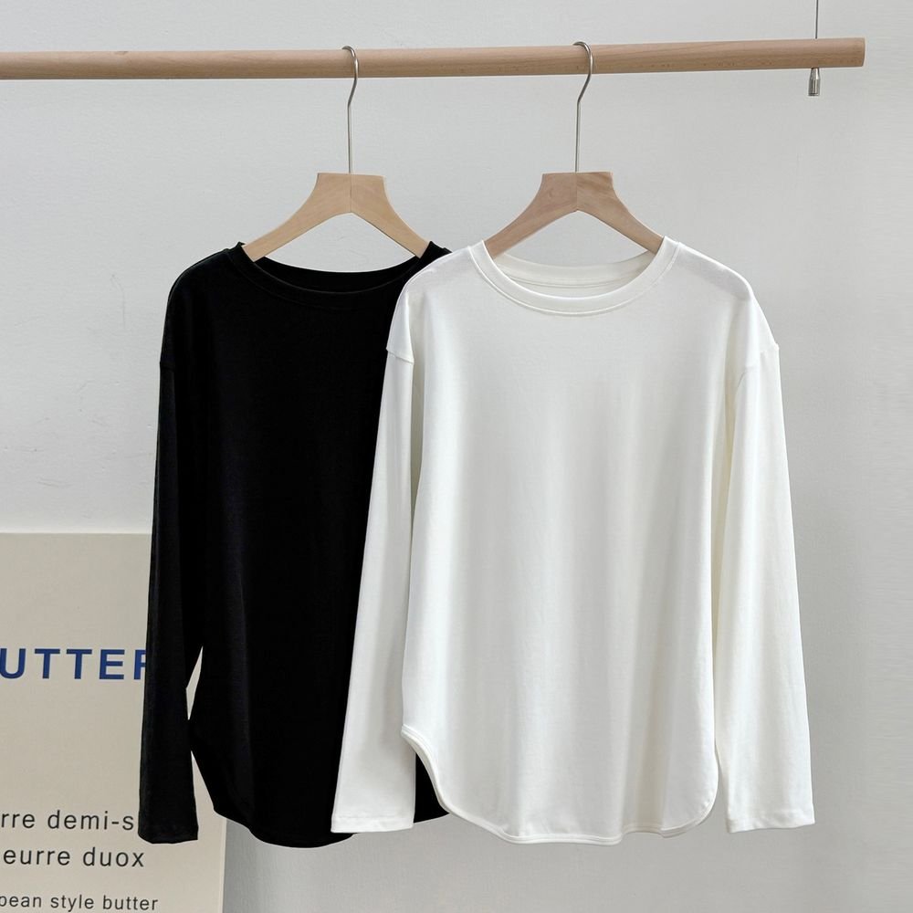 Lyocell long-sleeve base layer