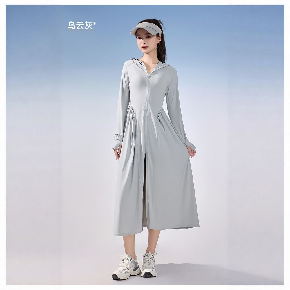 Full-length sun coat - resort
