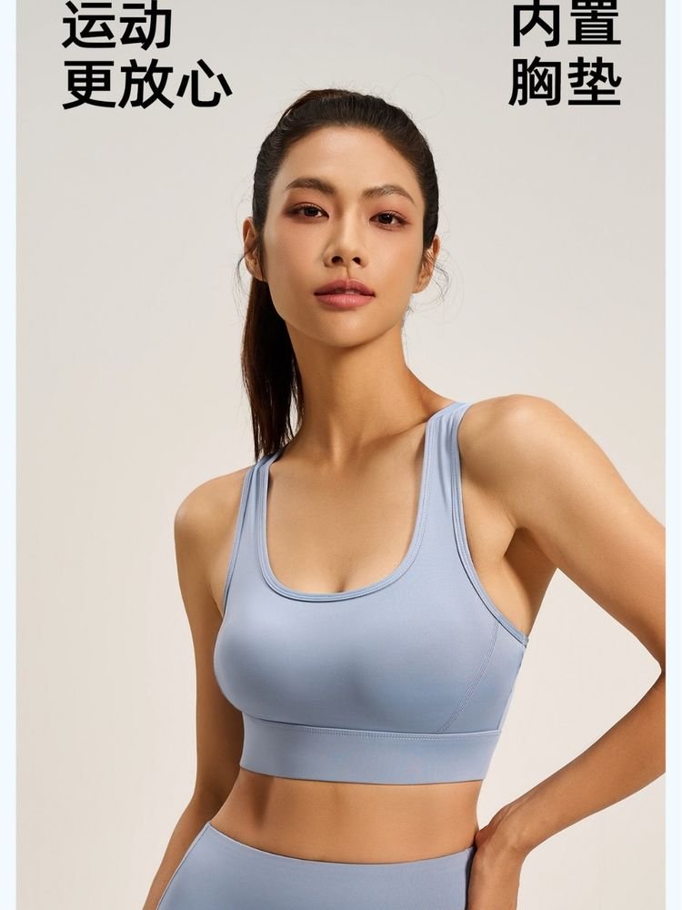 Racerback sports bra - hook front